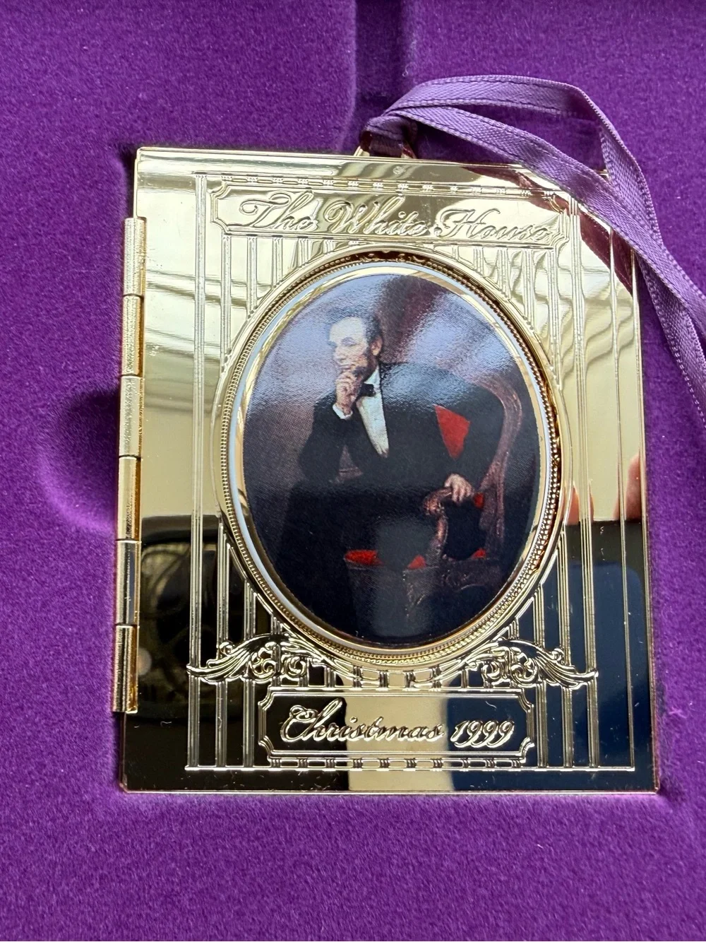 Set of White House Historical Association Christmas Ornament 1997, 1999 and 2000